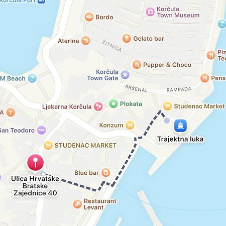 Milina Korcula Leilighet Eksteriør bilde